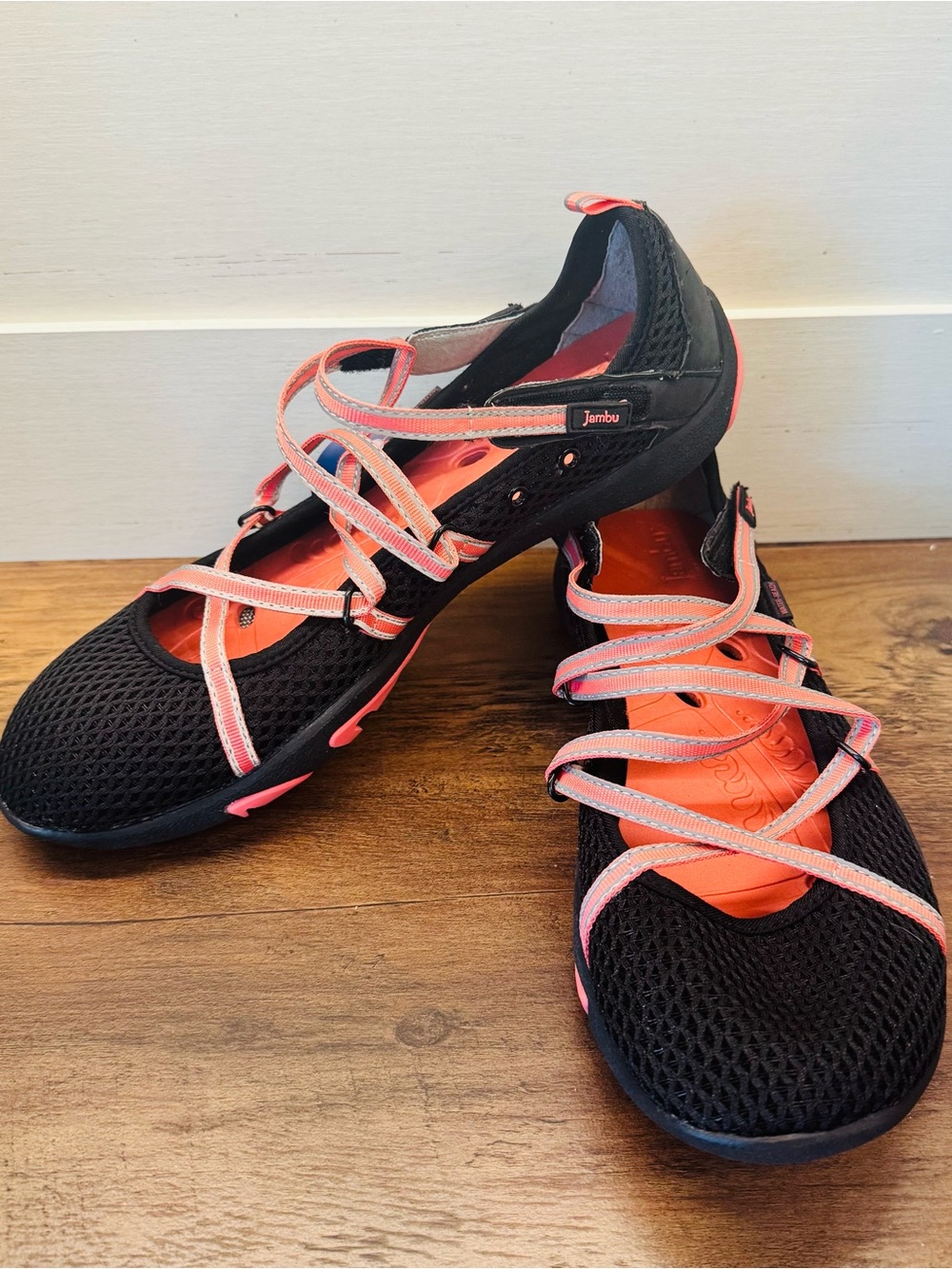 Jambu Tidal Hydro Terra Vegan Water Shoes Black Pink Women’s 9.5 NWT